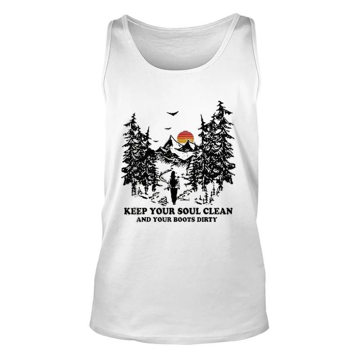 Funny Hiking Hiker Gift Unisex Tank Top