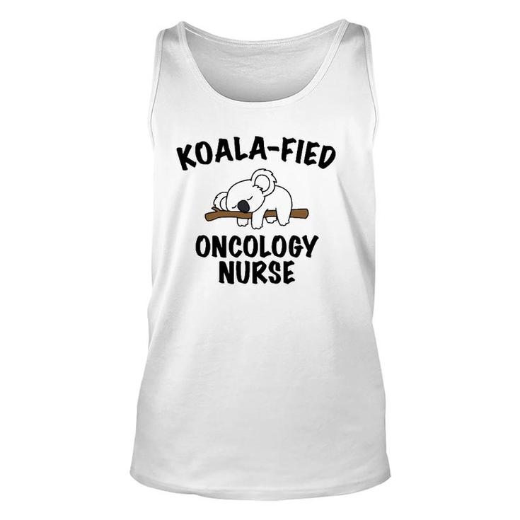 Funny Nursecute Koala Oncology Nurse Gift Unisex Tank Top