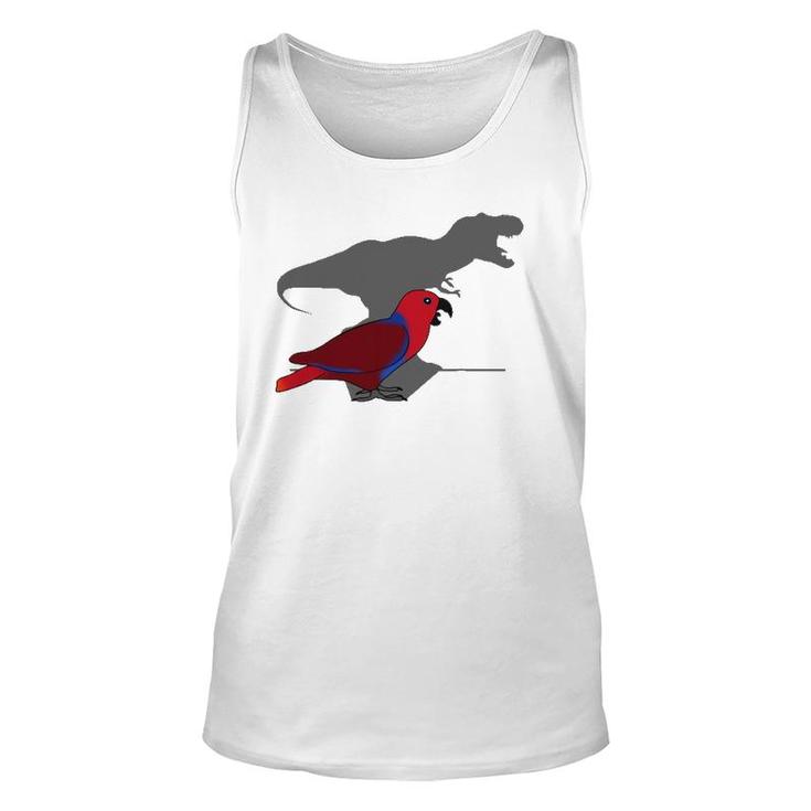 Funny Parrot Owner, Birb Memes,Rex Female Eclectus Unisex Tank Top