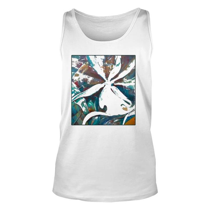 Ghost Orchid Flower Is A Great Gift For Any Lover Of Nature Unisex Tank Top