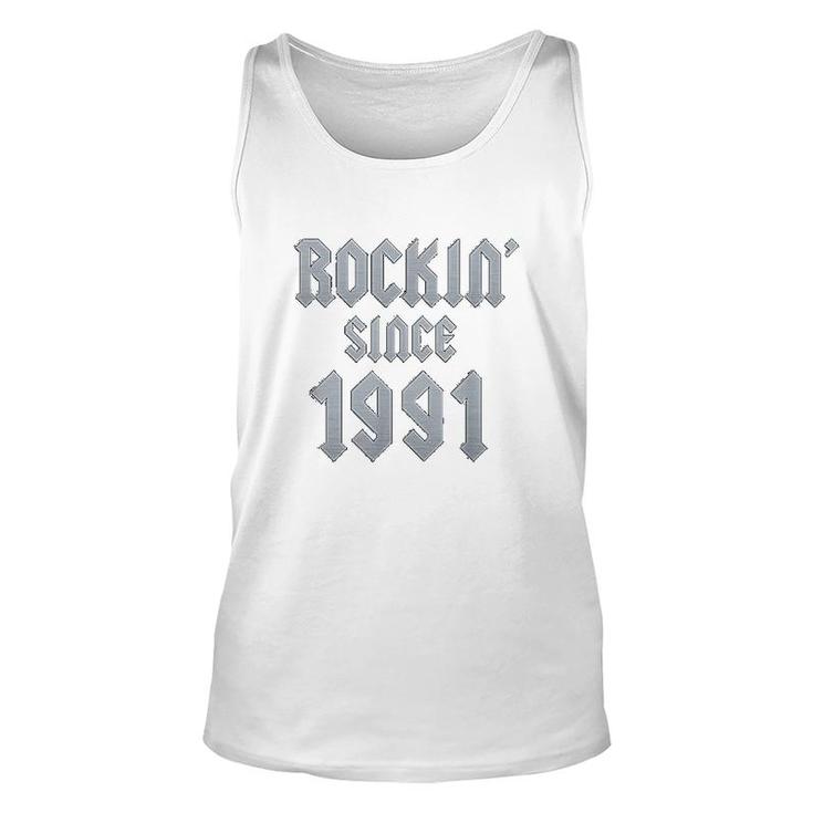 Gift For 30 Year Old Classic Rock 1991 Unisex Tank Top