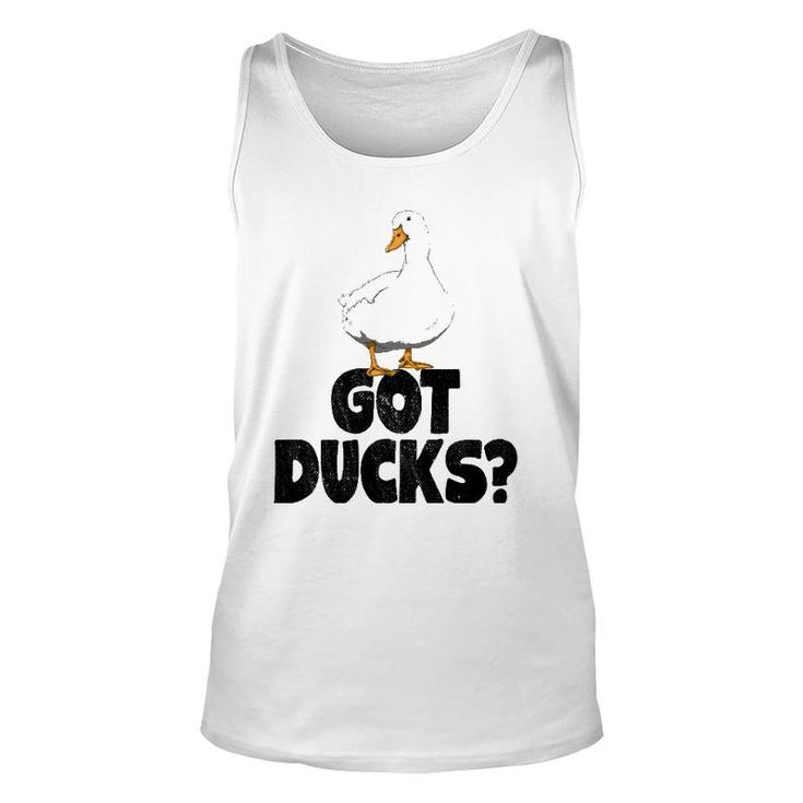 Got Ducks Funny Water Ducklings Gifts Unisex Tank Top