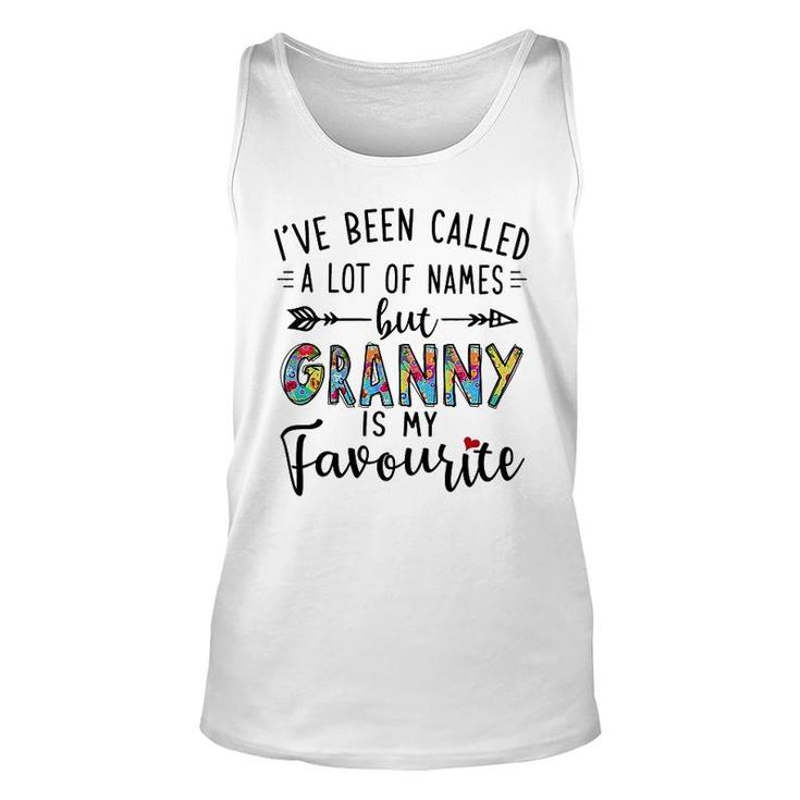 Granny Is My Favourite Name Unisex Tank Top