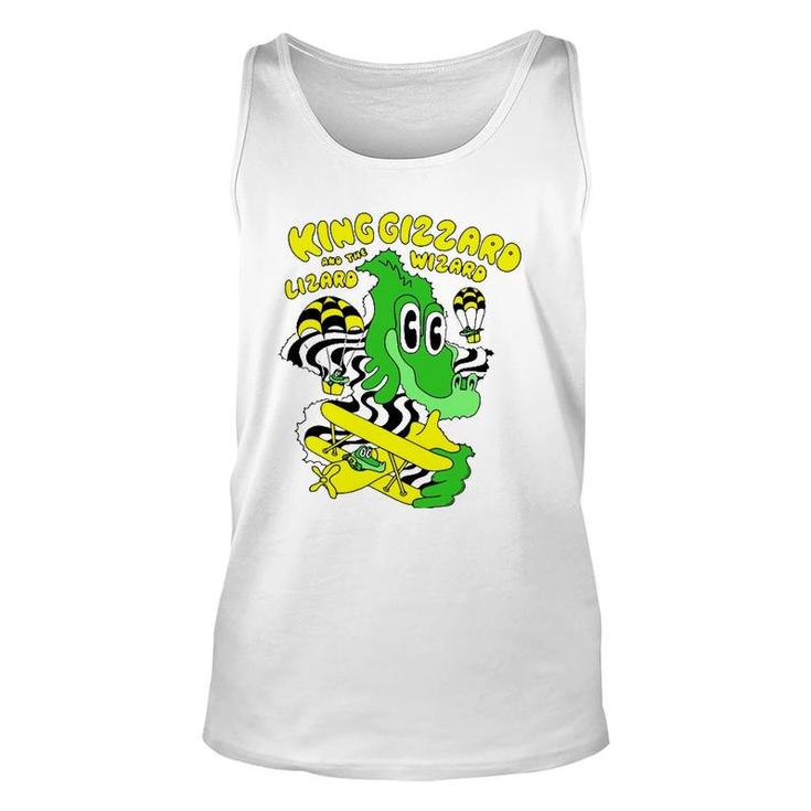 Graphic King Funny Gizzard The Lizard Arts Wizard Costume Unisex Tank Top
