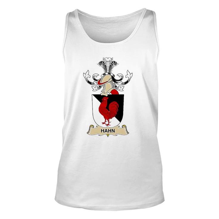 Hahn Coat Of Arms - Family Crest Unisex Tank Top