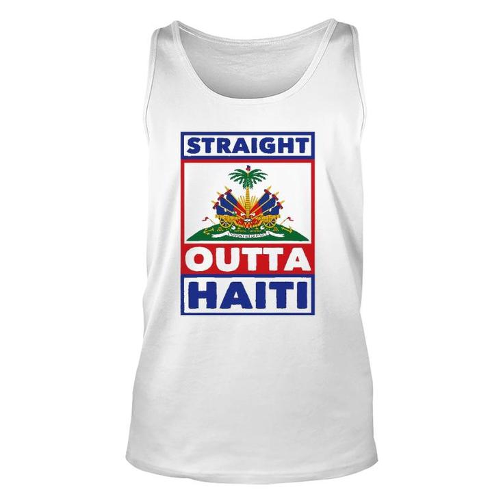 Haiti Haitian America Flag Love Straight Roots Ayiti Proud Unisex Tank Top
