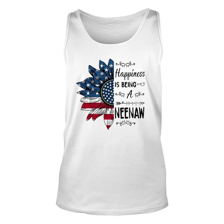 Happiness Is Being A Neenaw Sunflower 4Th Of July Gifts Unisex Tank Top