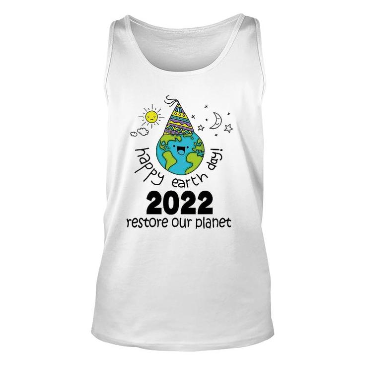 Happy Earth Day 2022 Conservation Unisex Tank Top