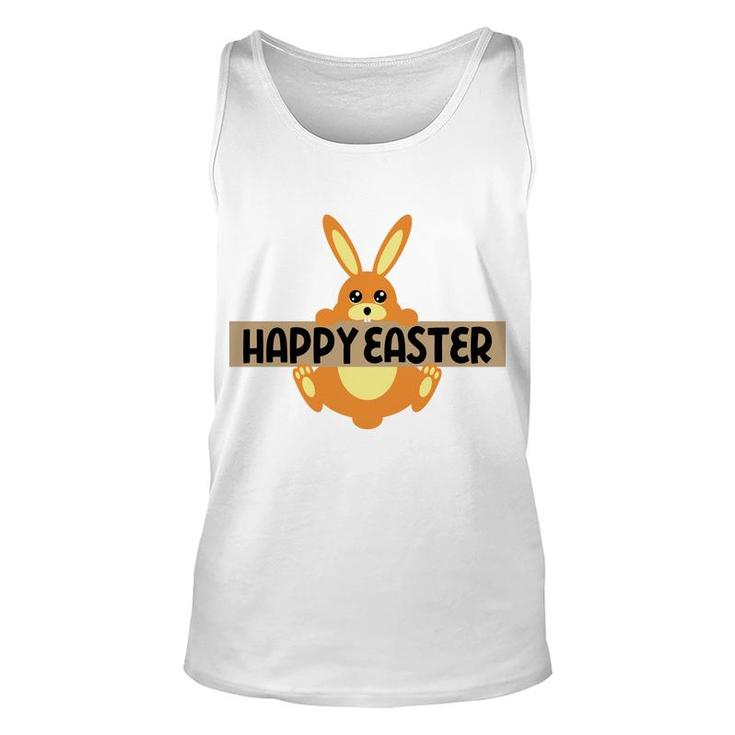 Happy Easter With Bunny Unisex Tank Top