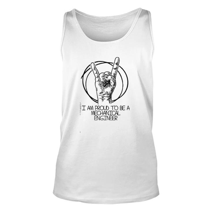 I Am Proud To Be A Mechanical Engineer Unisex Tank Top