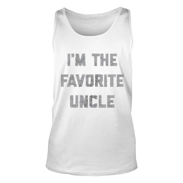 I Am The Favorite Uncle Unisex Tank Top