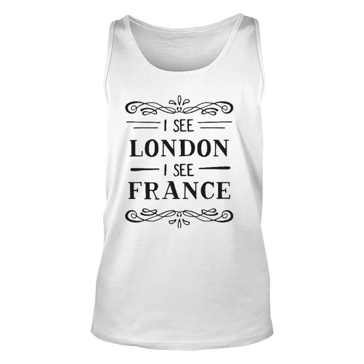 I See London I See France Adult & Youth Unisex Tank Top