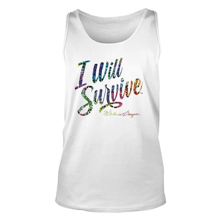 I Will Survive By Gloria Gaynor  Unisex Tank Top