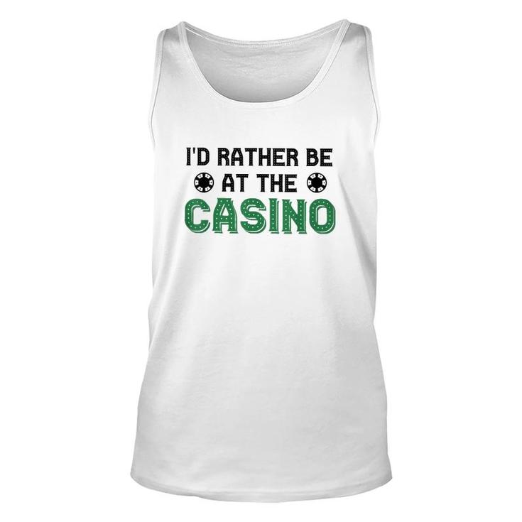 I'd Rather Be At The Cass Classic Unisex Tank Top