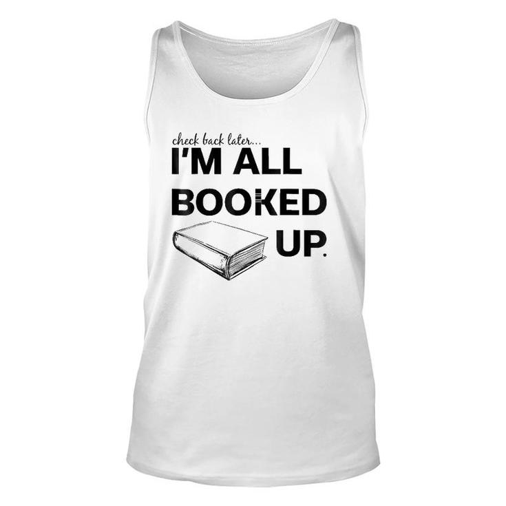 I'm All Booked Up Vintage Unisex Tank Top