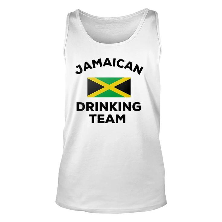 Jamaica Jamaican Drinking Team Beer Flag Party V-Neck Tank Top