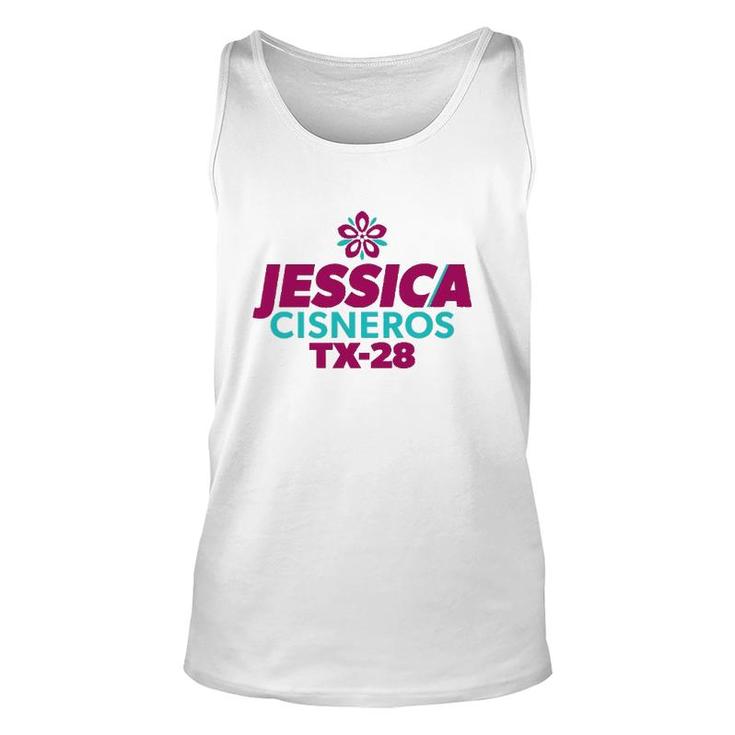 Jessica Cisneros Tx 28 Jessica Cisneros For Congress Unisex Tank Top