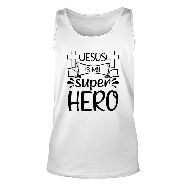 Jesus Is My Super Hero Unisex Tank Top