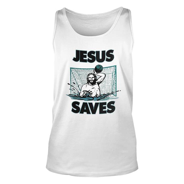Jesus The Water Polo Unisex Tank Top