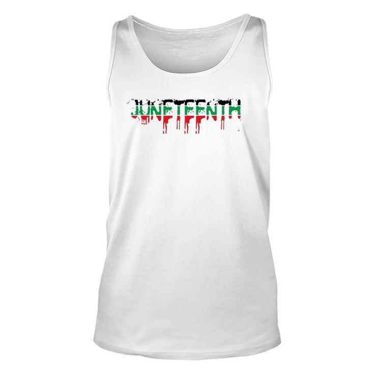 Juneteenth Is My Independence 1865 Women 4Th July Love Unisex Tank Top