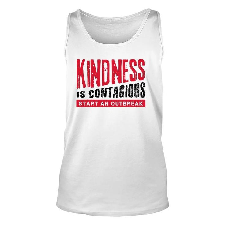 Kindness Is Contagious  No Bully Be Kind Unisex Tank Top