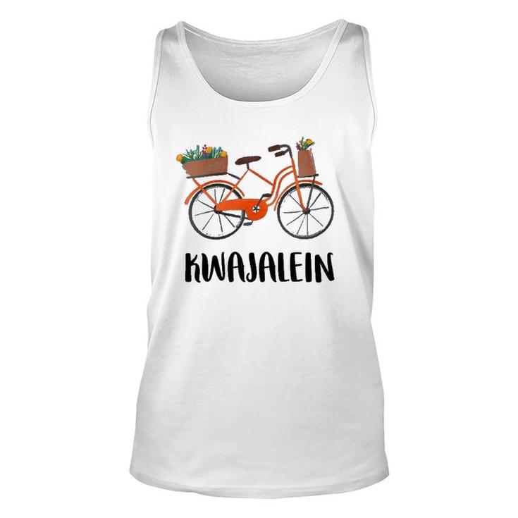 Womens Kwajalein Atoll Marshall Islands Kwaj Life Bicycle Bike V Neck Tank Top