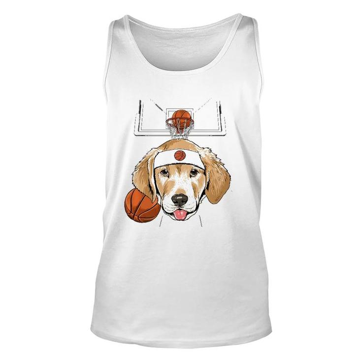 Labrador Basketball Dog Lovers Basketball Player  Unisex Tank Top
