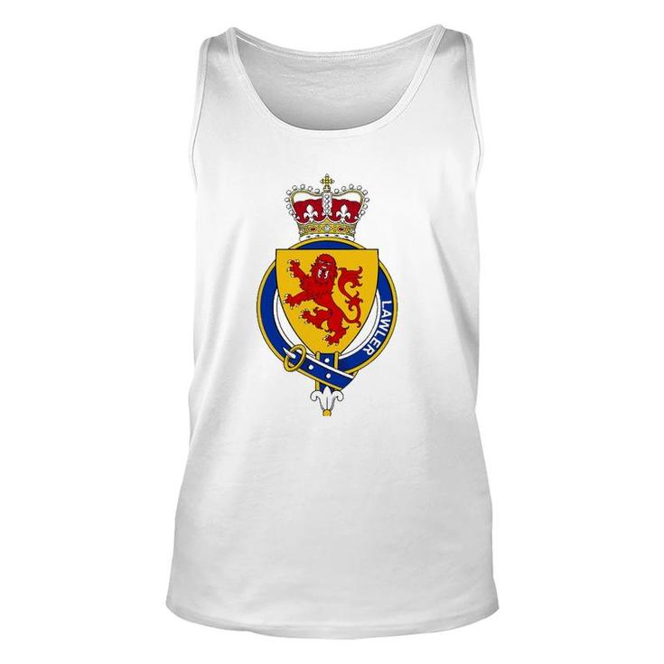 Lawler Coat Of Arms - Family Crest Unisex Tank Top