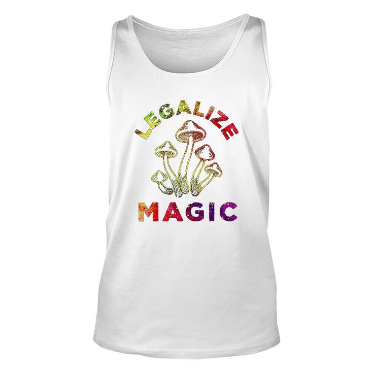 Legalize Magic Hippie Tie Dye Unisex Tank Top