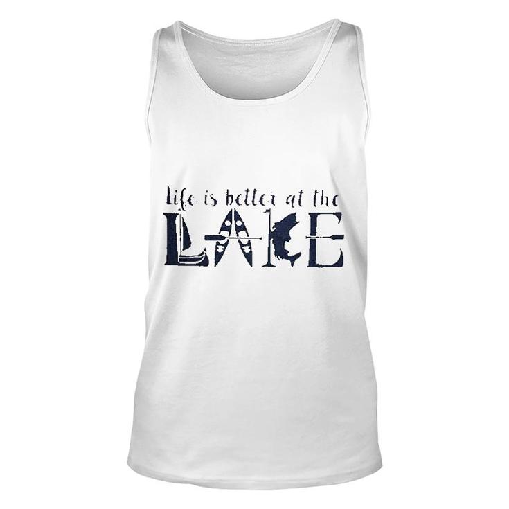 Life Is Better At The Lake Unisex Tank Top