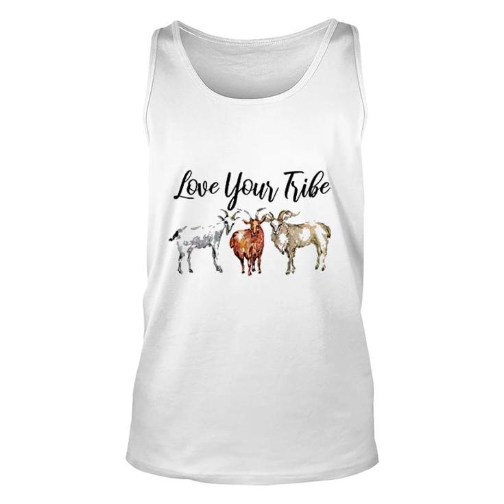 Love Your Tribe Gift For Farmer Unisex Tank Top