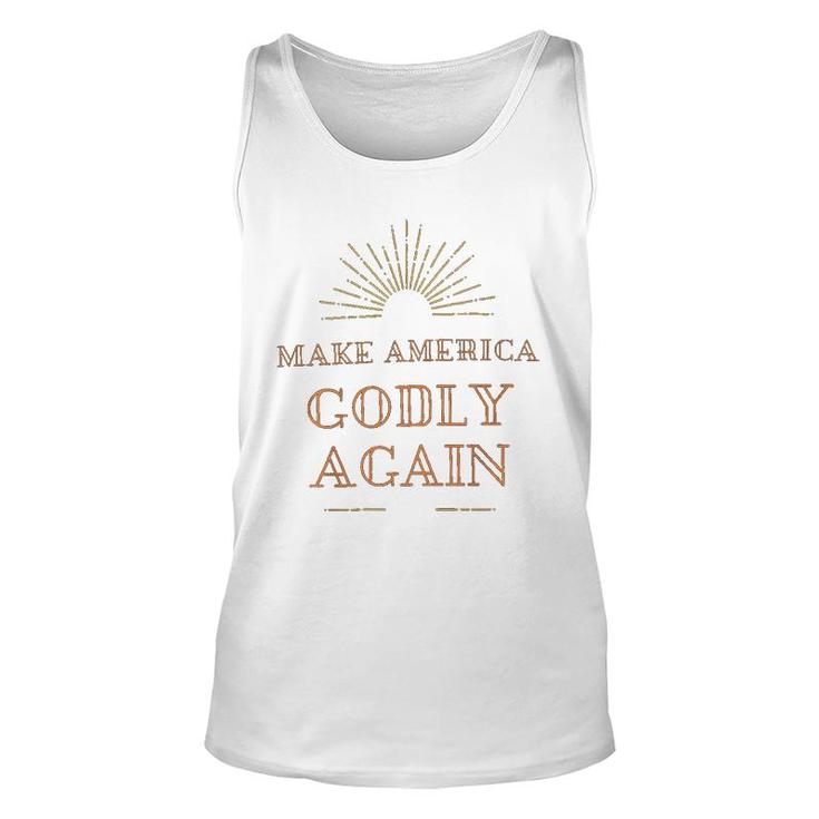 Make America Godly Again Graphic Unisex Tank Top