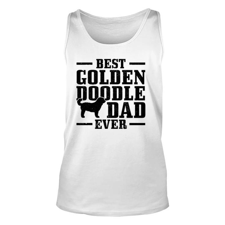 Mens Best Goldendoodle Dad Ever The Dood Golden Doodle Dog Unisex Tank Top