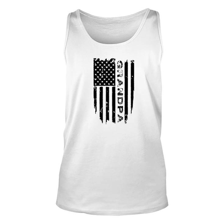 Mens Family Fathers Day American Flag  Shirts Men Unisex Tank Top