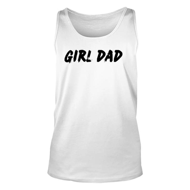 Mens Girl Dad For Father's Day Unisex Tank Top