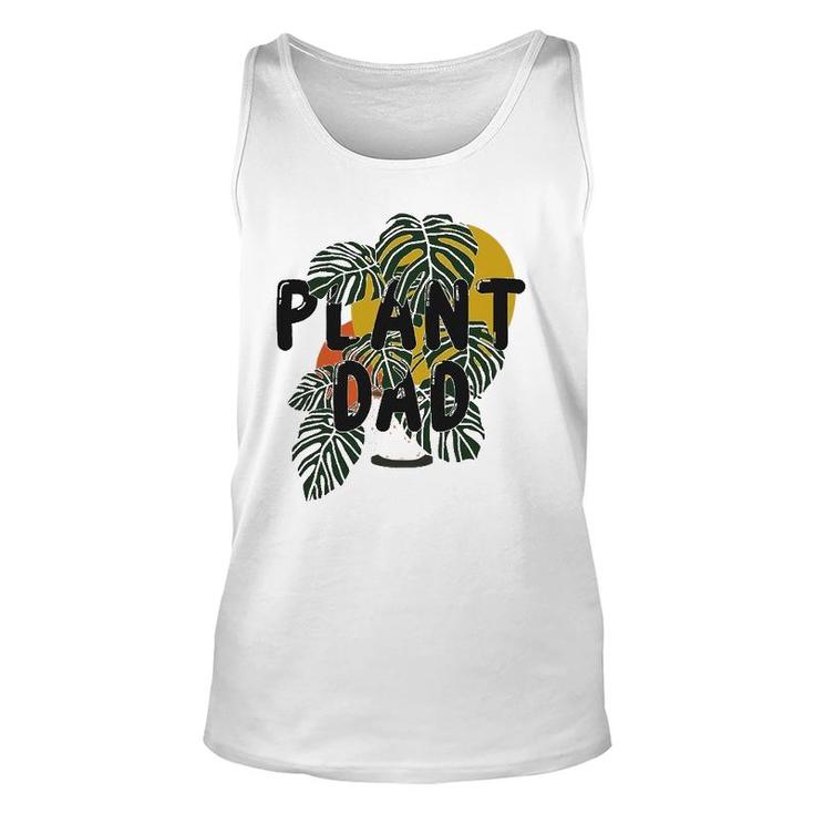 Mens Plant Dad Plant Lover Gift Unisex Tank Top