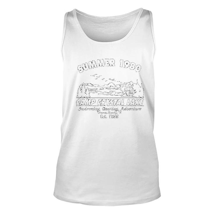 Mens Summer 1980 Unisex Tank Top