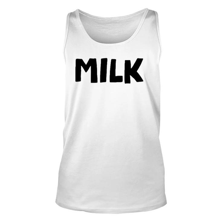 Milk And Cookies Couples Matching Halloween Easy Costume Unisex Tank Top