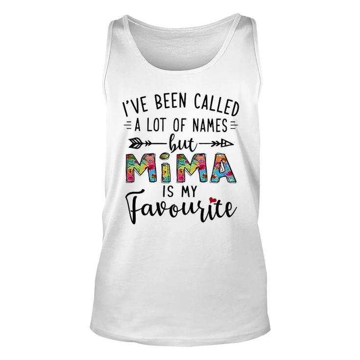 Mima Is My Favourite Name Unisex Tank Top