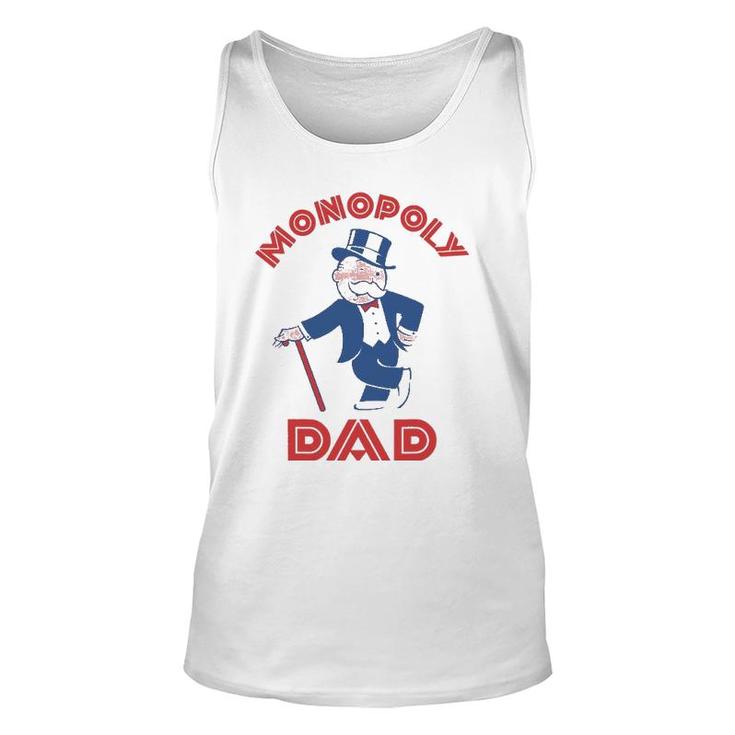 Monopoly Dad Father's Day Gift Unisex Tank Top