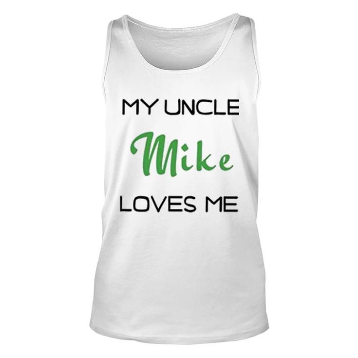 My Uncle Love Me Unisex Tank Top