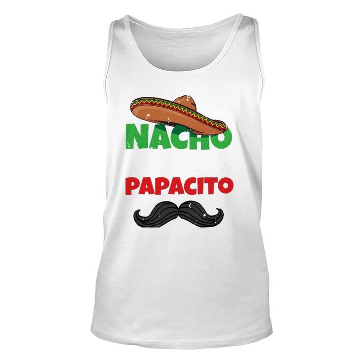 Nacho Average Papacito Mexican Father Day Apparel Latino Dad Tank Top