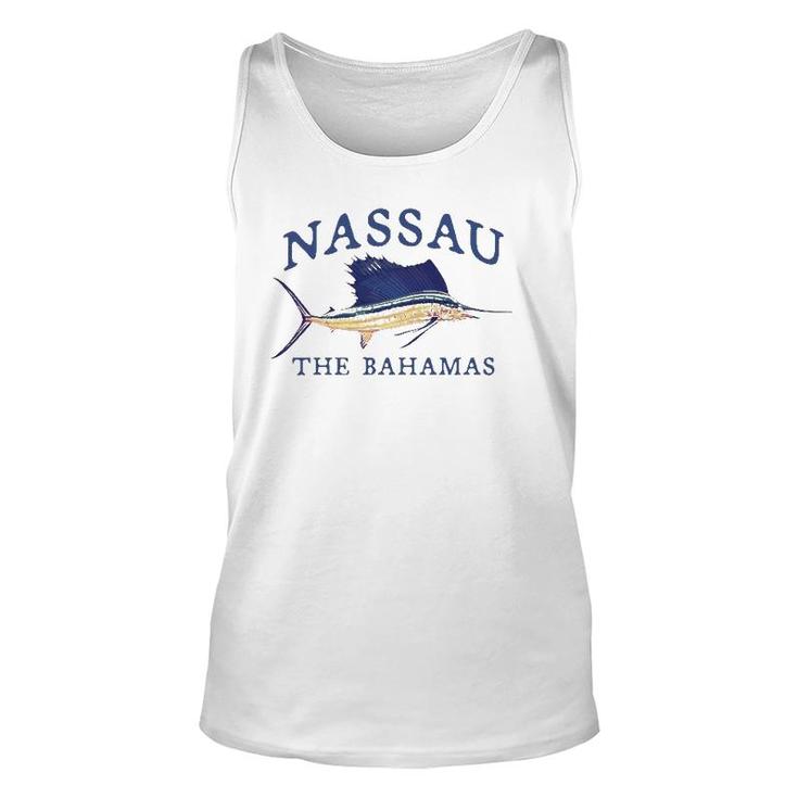 Nassau The Bahamas Sailfish Lover Gift Unisex Tank Top