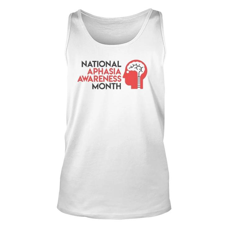 National Aphasia Awareness Month Unisex Tank Top