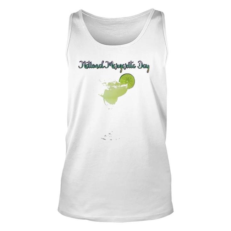 National Margarita Day Cocktail Lover Gift Unisex Tank Top