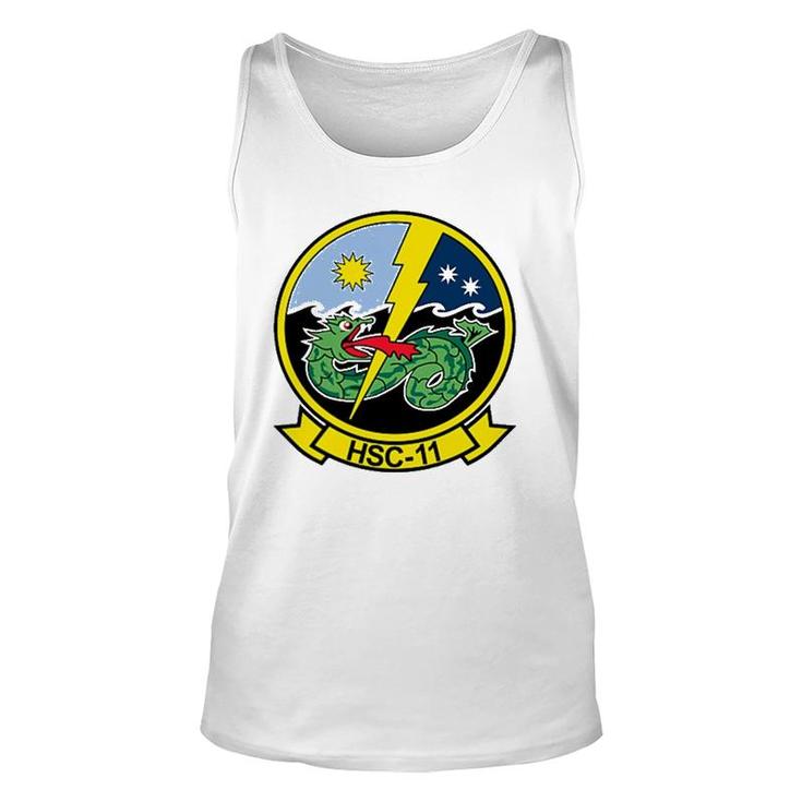 Navy Helicopter Sea Combat Squadron Hsc 11 Dragonslayers Unisex Tank Top