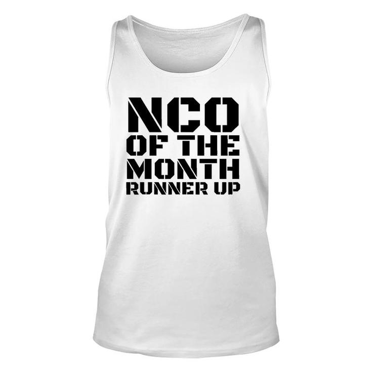 Nco Of The Month Runner Up  World's Okayest Nco Gifts Unisex Tank Top