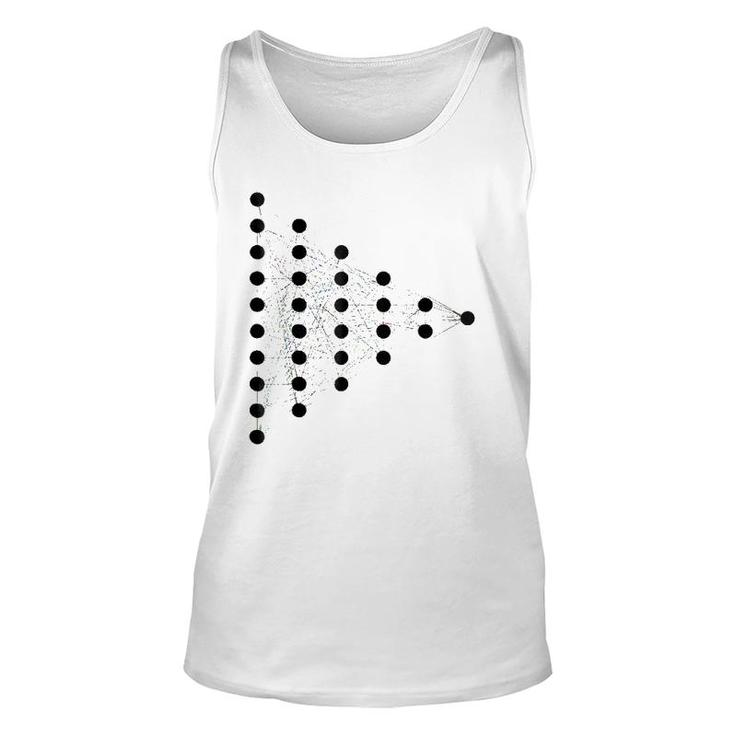 Neural Network Thought Mind Mental Brain Think Unisex Tank Top