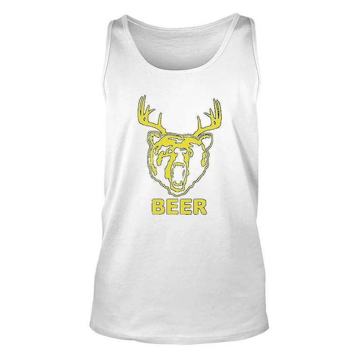 New Beer Deer Bear Sunny Mac Funny Tv Unisex Tank Top