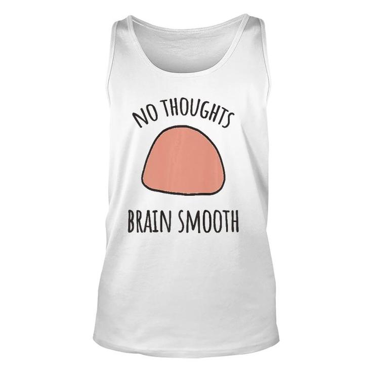 No Thoughts Brain Smooth Internet Meme Smooth Brain Premium Tank Top